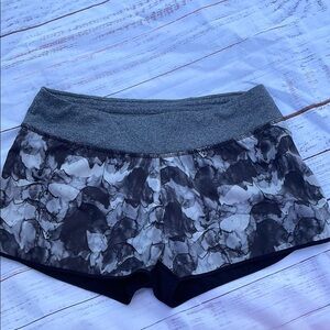 MPG Charcoal and Black Athletic Shorts